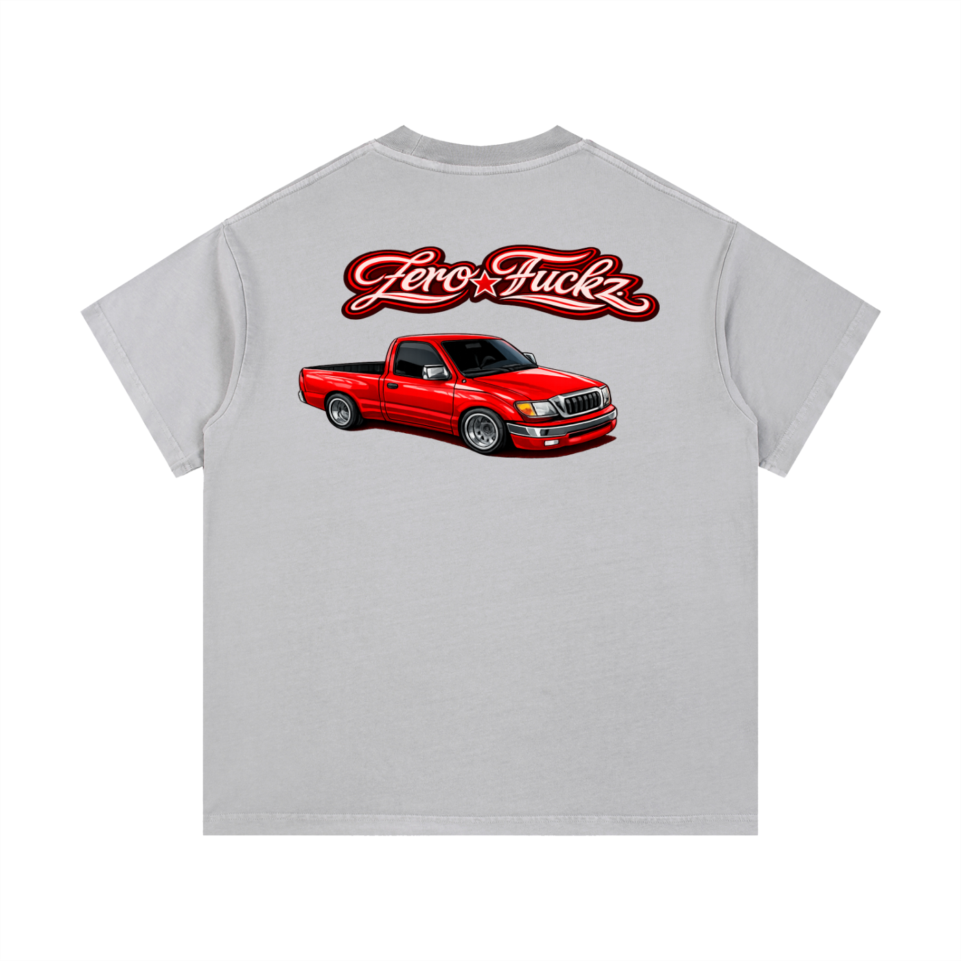 Zero Fuckz Dropped Tacoma T-Shirt