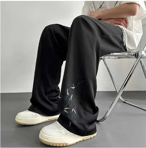 ARTIE Men's 2019 Cotton Print Jogger Pants
