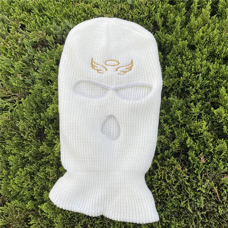 "Angel and Devil Full Face Hats"