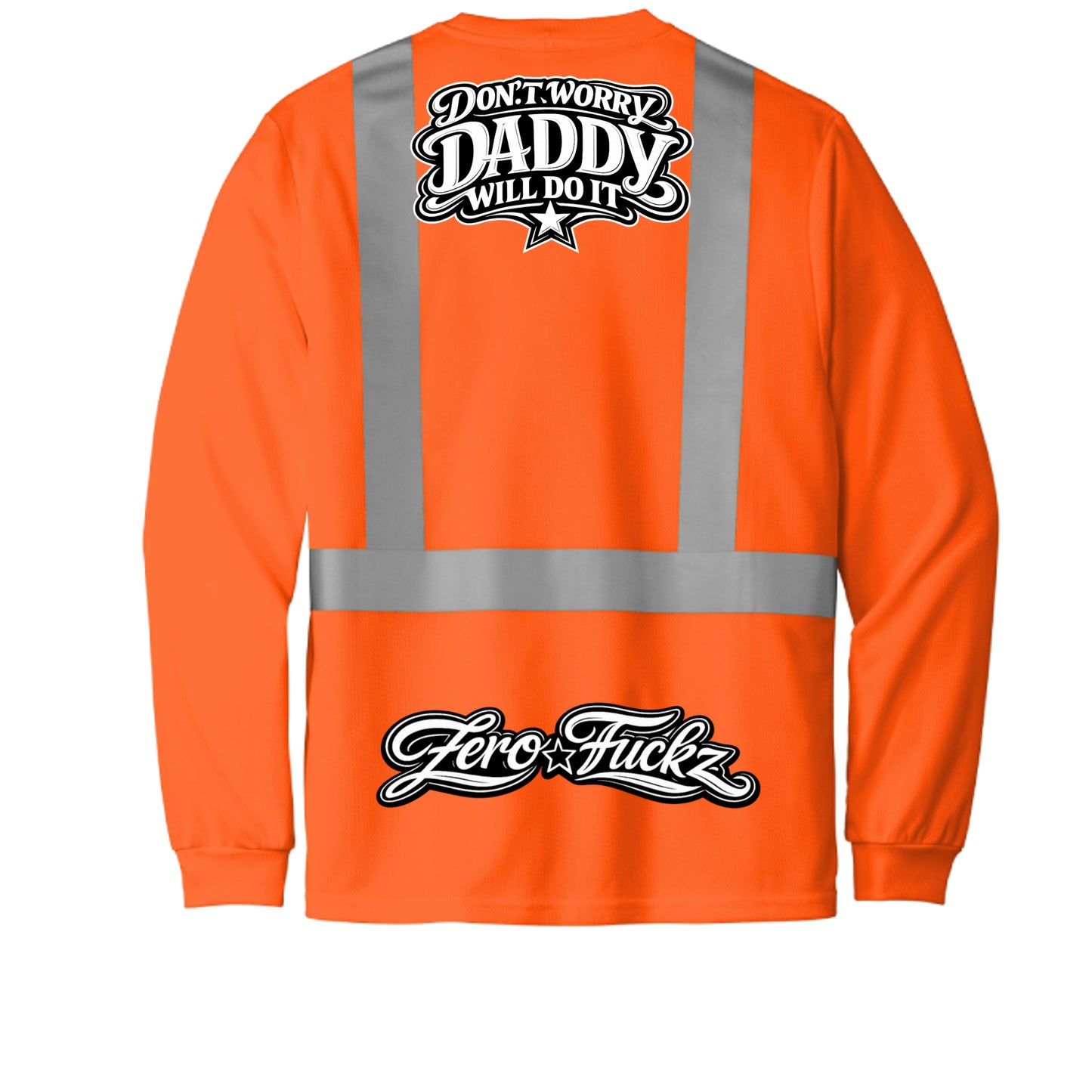 Safety Orange - CS201 - BACK