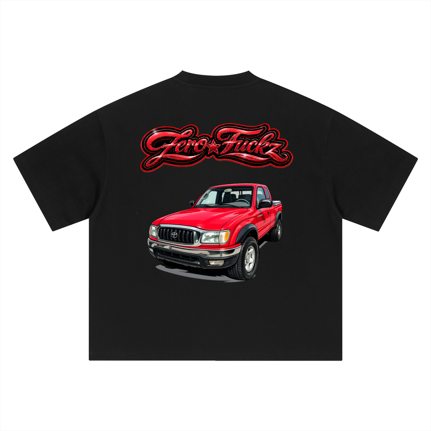 ZF custom red tacoma