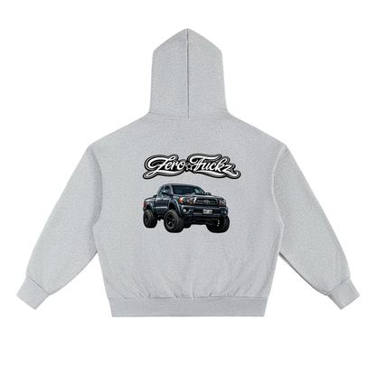 Zero fuckz Heavyweight Hoodie