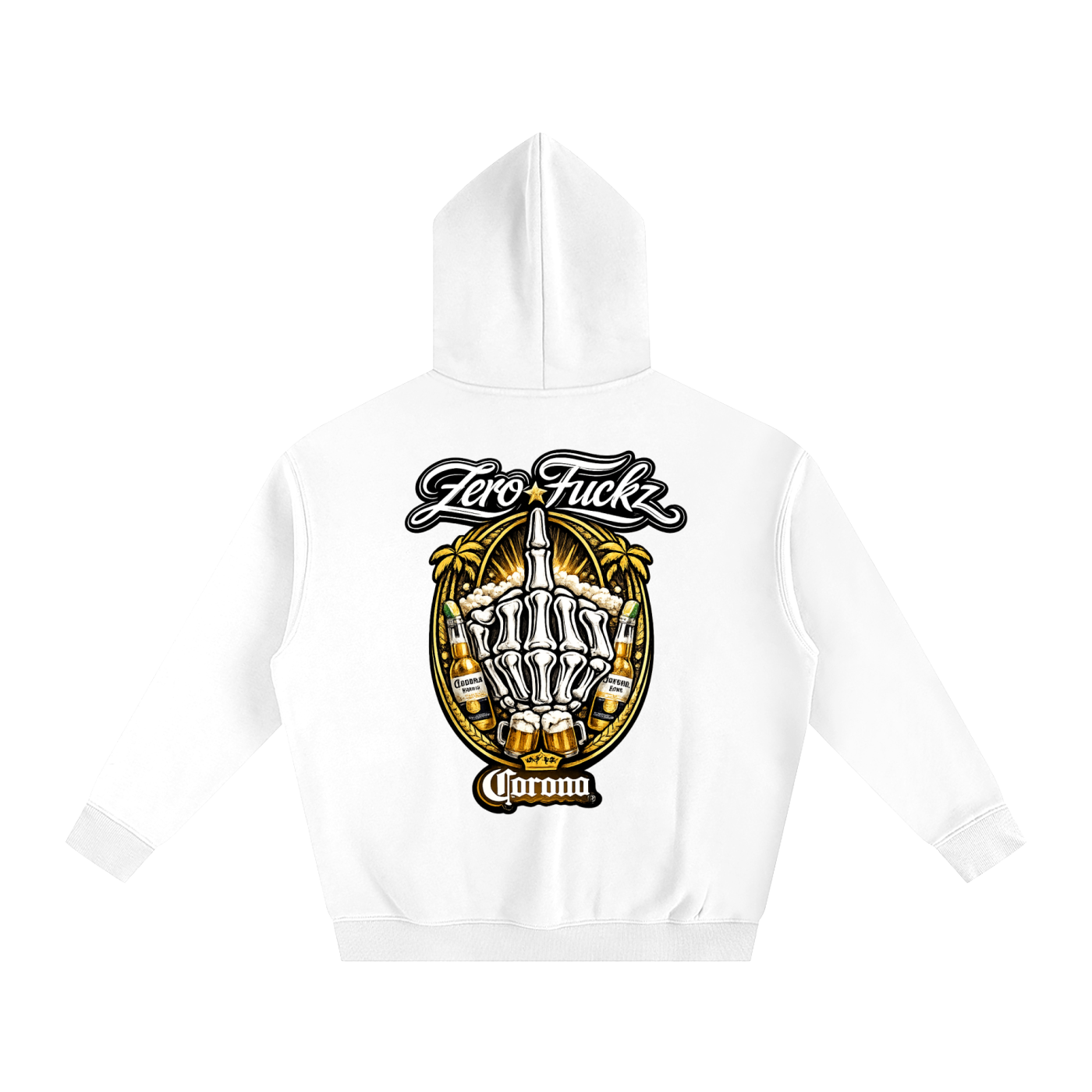 Rona zero fuckz Hoodie