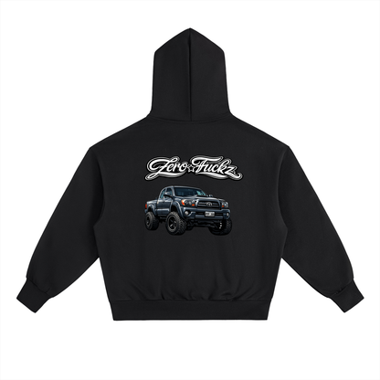 Zero fuckz Heavyweight Hoodie