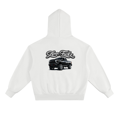 Zero fuckz Heavyweight Hoodie