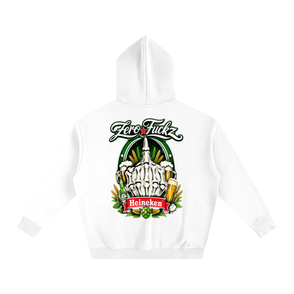 Zero Fuckz Green Bottles Hoodie