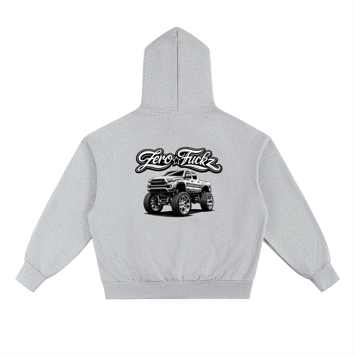 Zero fuckz Heavyweight Hoodie