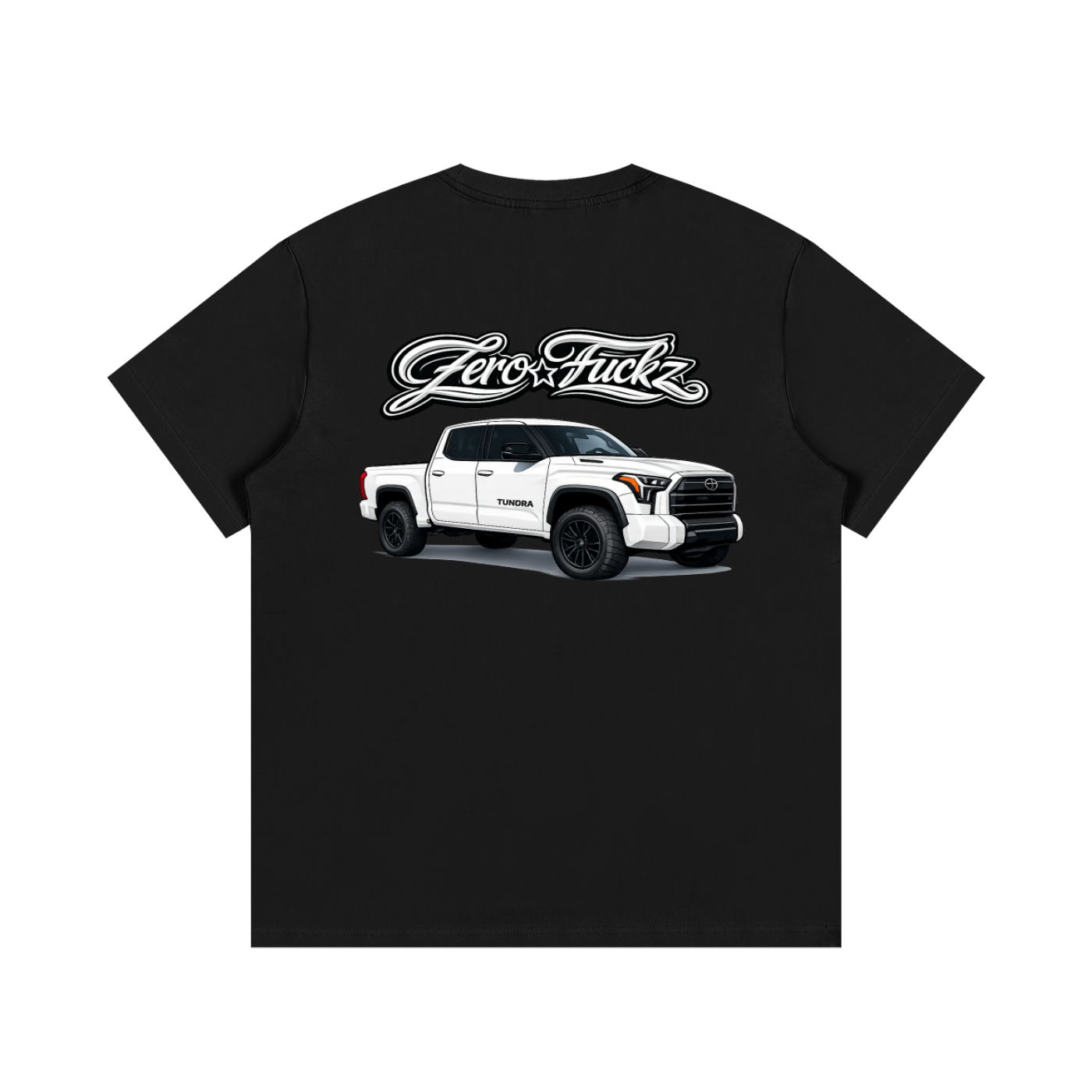 Zero fuckz tundra truck shirt
