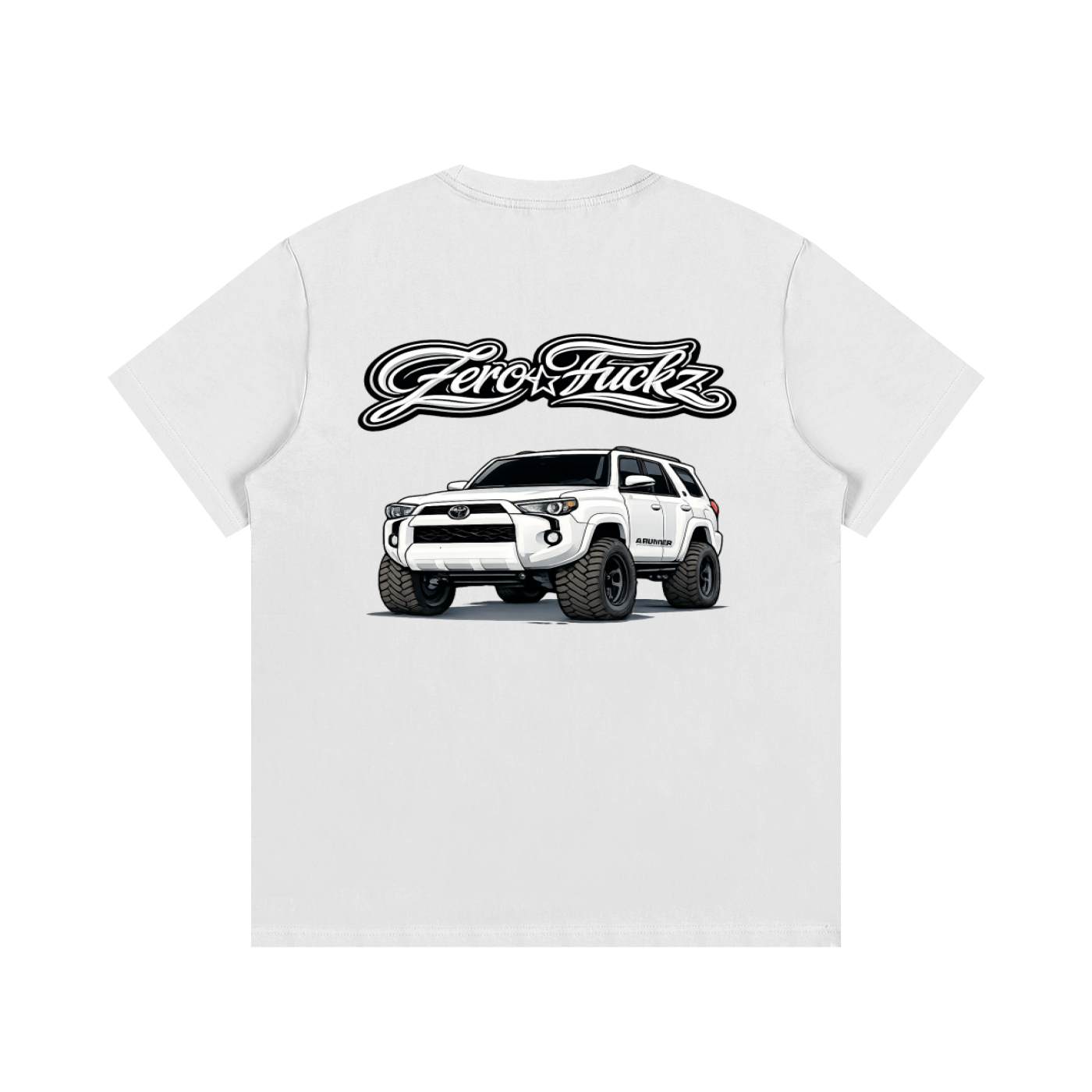 Zero fuckz 4Runner shirt