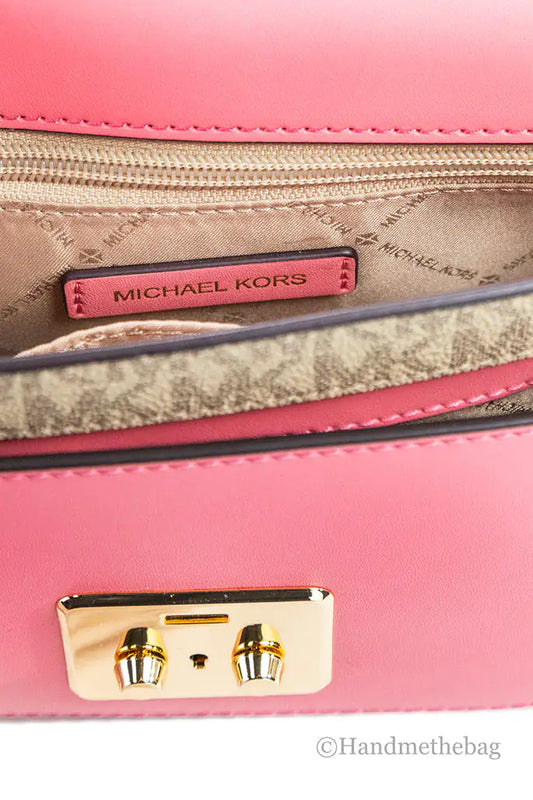 Michael Kors Sloan Editor Leather Flap Crossbody Bag