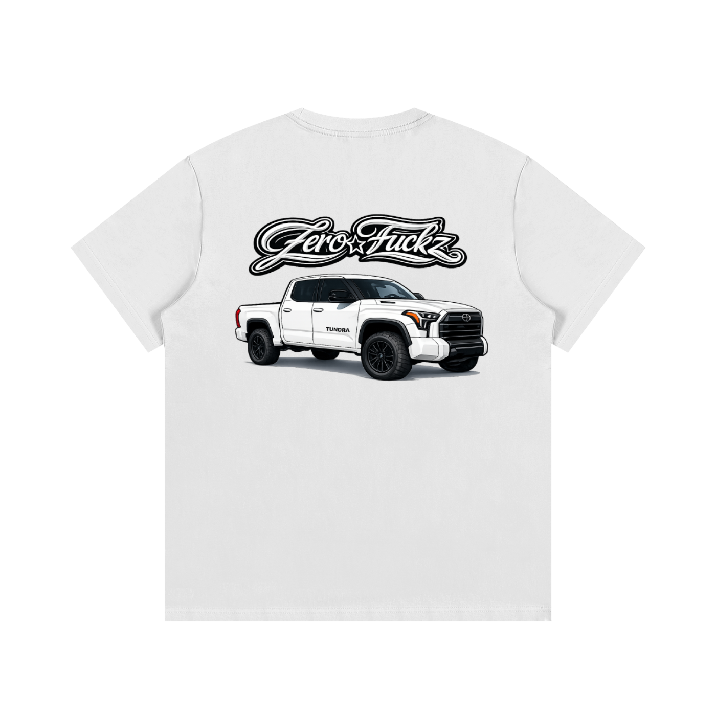 Zero fuckz tundra truck shirt