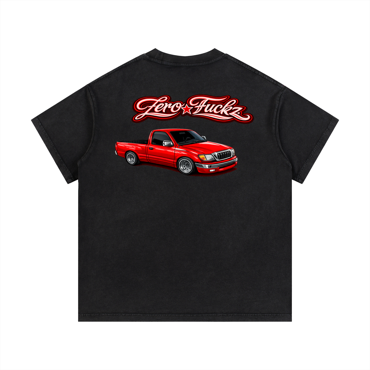 Zero Fuckz Dropped Tacoma T-Shirt