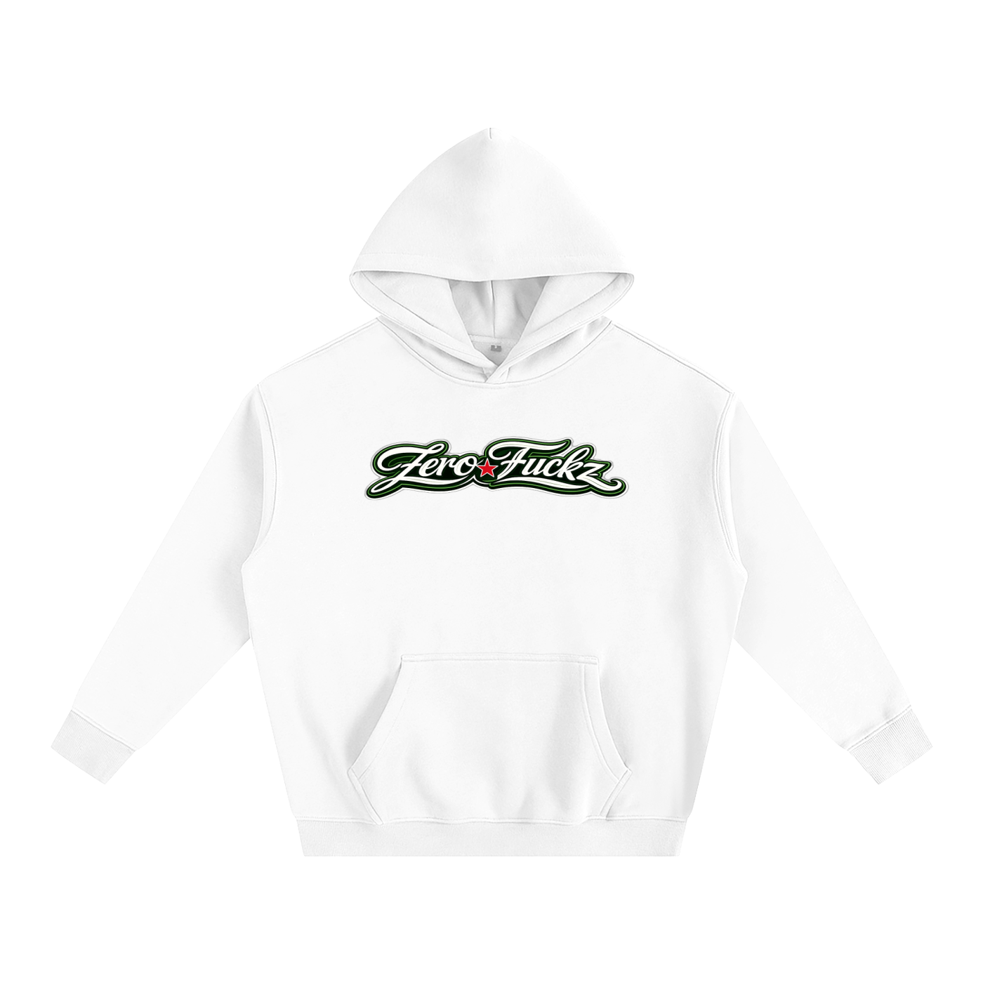 Zero Fuckz Green Bottles Hoodie