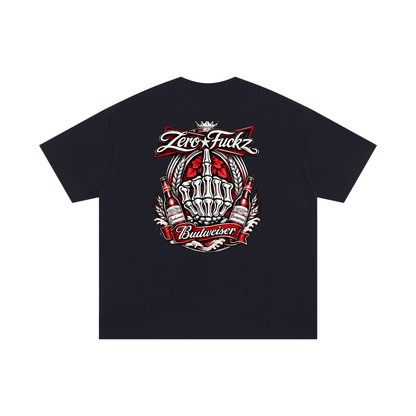 Zero Fuckz Budweiser T-Shirt