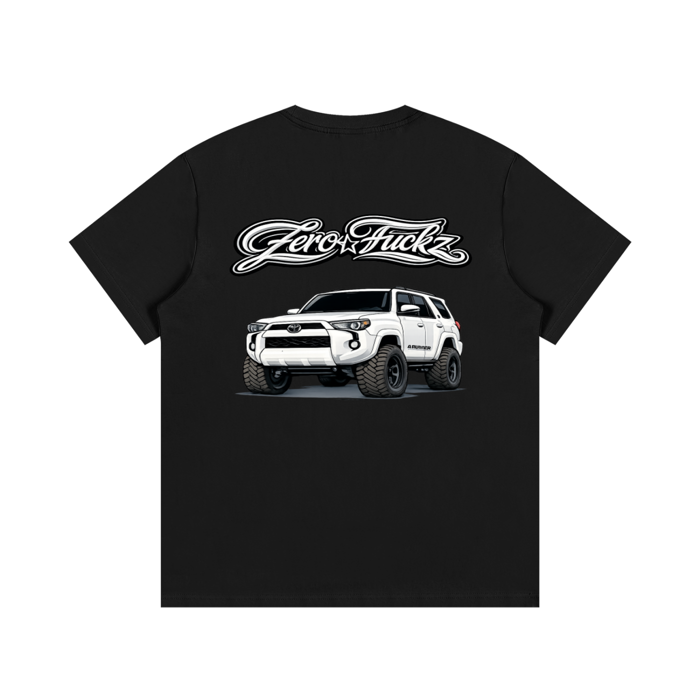 Zero fuckz 4Runner shirt