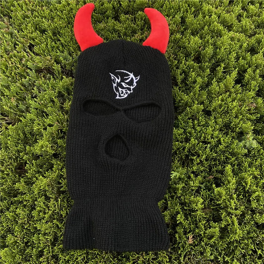 "Angel and Devil Full Face Hats"